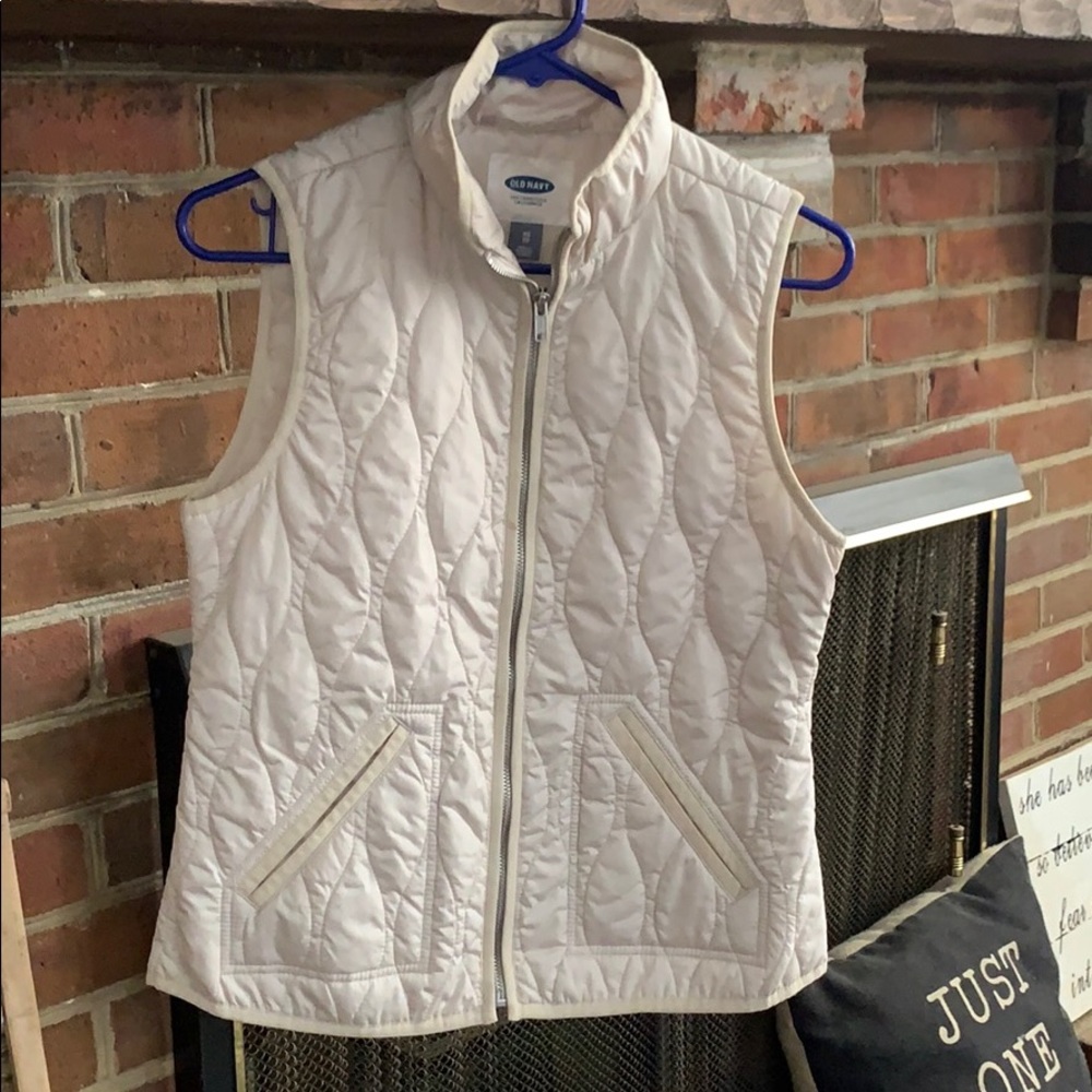 Old Navy Cream Vest